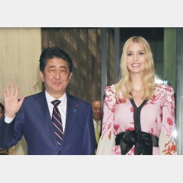 昨年１１月の来日では安倍首相がモーレツ接待 （代表撮影・JMPA）