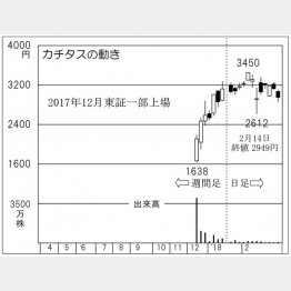 カチタス（Ｃ）日刊ゲンダイ