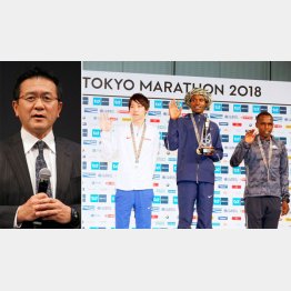 日本新でも「２位」（左は瀬古利彦マラソン強化戦略プロジェクトリーダー）／（Ｃ）日刊ゲンダイ