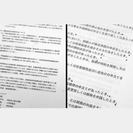 チェック印がない（Ｃ）日刊ゲンダイ