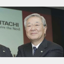 日本経団連の次期会長に内定した日立製作所・中西宏明会長（Ｃ）日刊ゲンダイ