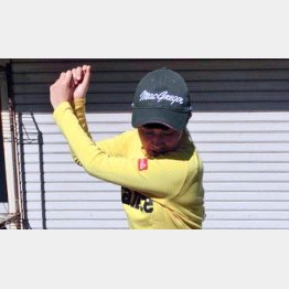 連続写真はこちらから（Ｃ）日刊ゲンダイ