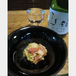 合う酒＝日本酒（Ｃ）日刊ゲンダイ