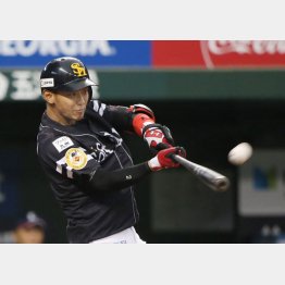 走者が三塁にいるときの今宮は怖い（Ｃ）日刊ゲンダイ