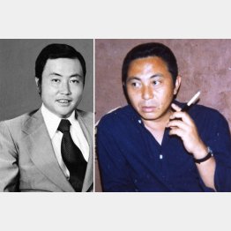 ８０年代当時の倉本氏（左は故鹿内春雄氏）／（F.C.S.提供）