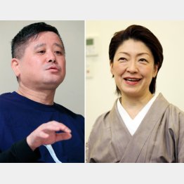 三遊亭白鳥と桂あやめ（Ｃ）日刊ゲンダイ