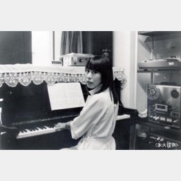 授業に備えて練習（提供写真）