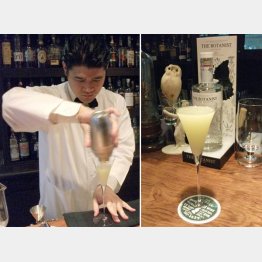 オリジナルレシピで作る「コープスリバー」／（Ｃ）日刊ゲンダイ