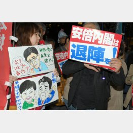 抗議デモは全国に広がっている（Ｃ）日刊ゲンダイ