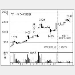 ヤーマン（Ｃ）日刊ゲンダイ