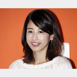 フリーアナウンサーの加藤綾子（Ｃ）日刊ゲンダイ