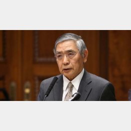 新年度も株価下支え？（日銀の黒田総裁）／（Ｃ）日刊ゲンダイ