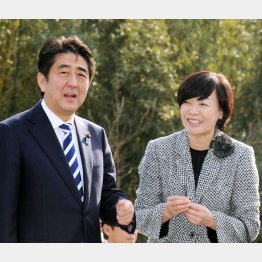 安倍首相夫妻（Ｃ）日刊ゲンダイ