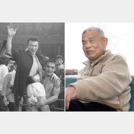 左は、２３歳で亡くなった大場政夫（Ｃ）共同通信社