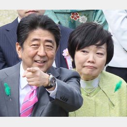 安倍首相夫妻（Ｃ）日刊ゲンダイ