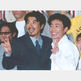 ９０年代後半のとんねるず（Ｃ）日刊ゲンダイ