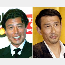 舘ひろしと中井貴一（Ｃ）日刊ゲンダイ