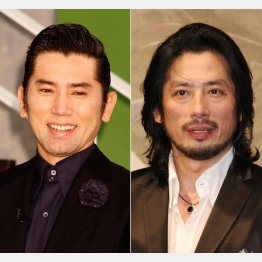 本木雅弘と真田広之（Ｃ）日刊ゲンダイ