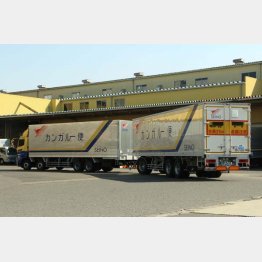 西濃運輸の実証実験（Ｃ）共同通信社