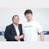 小倉清一郎氏（左）と松坂大輔（Ｃ）日刊ゲンダイ