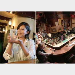 「待ってまーす」とエリーちゃん（Ｃ）日刊ゲンダイ