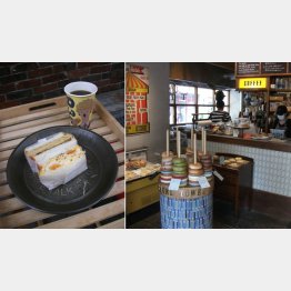 店内はアンティークで可愛らしい雰囲気（Ｃ）日刊ゲンダイ