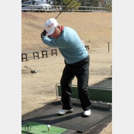 連続写真はこちらから（Ｃ）日刊ゲンダイ