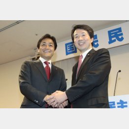 玉木雄一郎、大塚耕平の両代表（Ｃ）日刊ゲンダイ