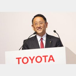 マーケットは注目（トヨタ自動車の豊田社長）／（Ｃ）日刊ゲンダイ