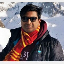 男性の命を救ったマンガラムさん（ＩＩＴカーンプル校のツイッターより）