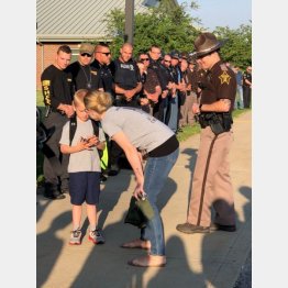 （ＷＴＨＩのリポーター、ケリー・トマスさんのツイッターから）