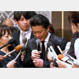 謝罪会見で反感を買った山口達也（Ｃ）日刊ゲンダイ