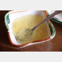 こちらは「ヤマメ」の卵（Ｃ）日刊ゲンダイ