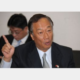 鴻海の郭台銘会長（Ｃ）日刊ゲンダイ