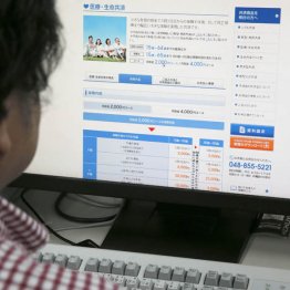 「毎月２０００円か……」（Ｃ）日刊ゲンダイ