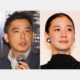日芸出身は箔がつく（太田光と蒼井優）／（Ｃ）日刊ゲンダイ