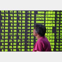 市場は楽観せず（Ｃ）ロイター