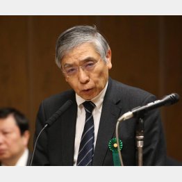 日銀黒田総裁（Ｃ）日刊ゲンダイ