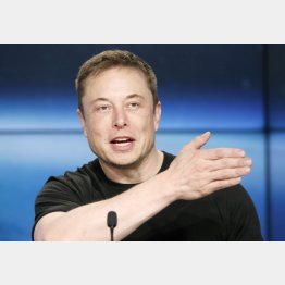 お騒がせ（イーロン・マスクＣＥＯ）／（Ｃ）ロイター＝共同