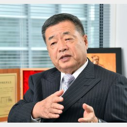 分林会長（Ｃ）日刊ゲンダイ