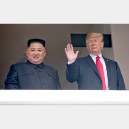 共同声明が現実になる（Ｃ）ロイター