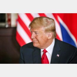 トランプ大統領（Ｃ）ロイター