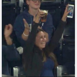 大盛り上がり（ペトコ・パークのツイッターから）