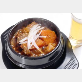 合う酒＝ビール（Ｃ）日刊ゲンダイ