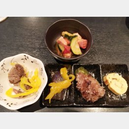 セットで付く軽食は全部うまい！（提供写真）