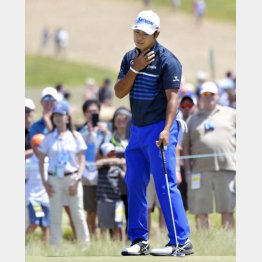 最終日に６６をマークし、メジャーの戦いに慣れてきた松山（Ｃ）共同通信社