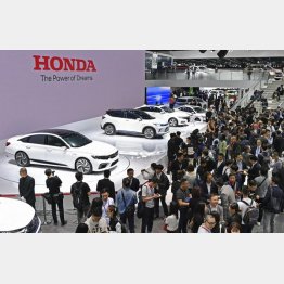 ＥＶには１万個以上（Ｃ）共同通信社