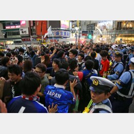 渋谷スクランブル交差点（Ｃ）日刊ゲンダイ