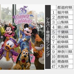 東京ディズニーランド（Ｃ）共同通信社