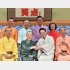 「笑点」のメンバーと記念撮影する桂歌丸さん（Ｃ）共同通信社